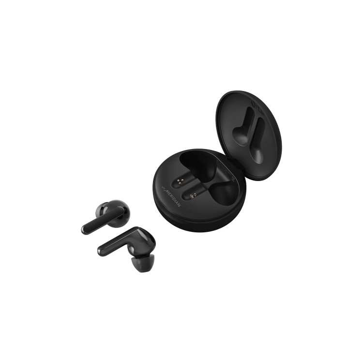 Box Opened LG FN6 Wireless Earbuds Black