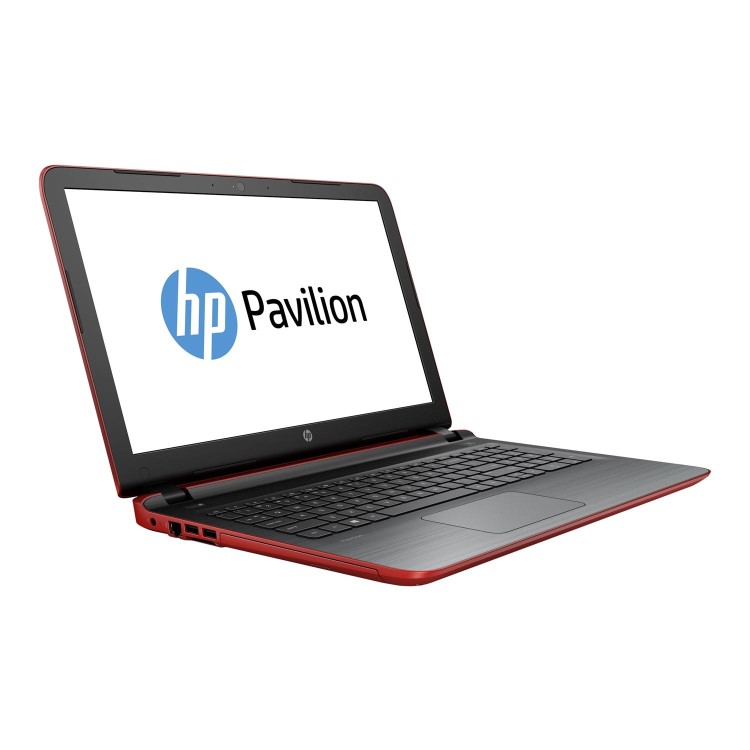 Refurbished HP Pavillion 15-AB270SA 15.6" Intel Core i3-5157U 2.5GHz 8GB 1TB DVD-RW Win10 Laptop in Red