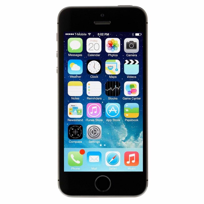 Grade B Apple iPhone 5S Space Grey 4" 16GB 4G Unlocked & SIM Free