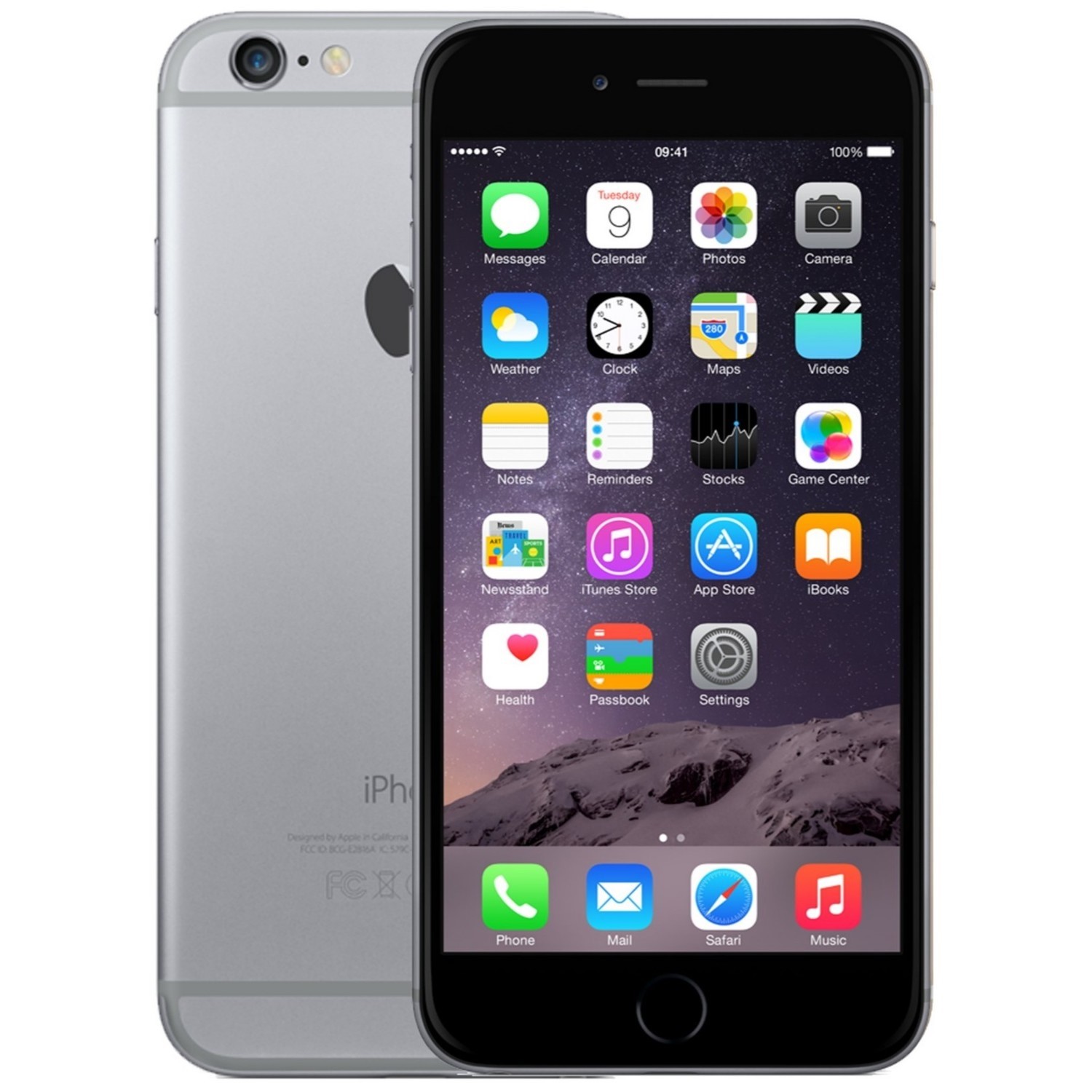 Apple iPhone 6 Plus Space Grey 16GB Unlocked & SIM Free - Laptops
