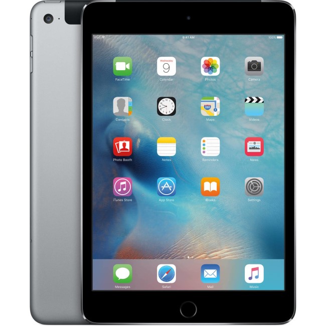 Refurbished Apple iPad Mini 4 128GB Cellular 7.9" 2018 - Space Grey