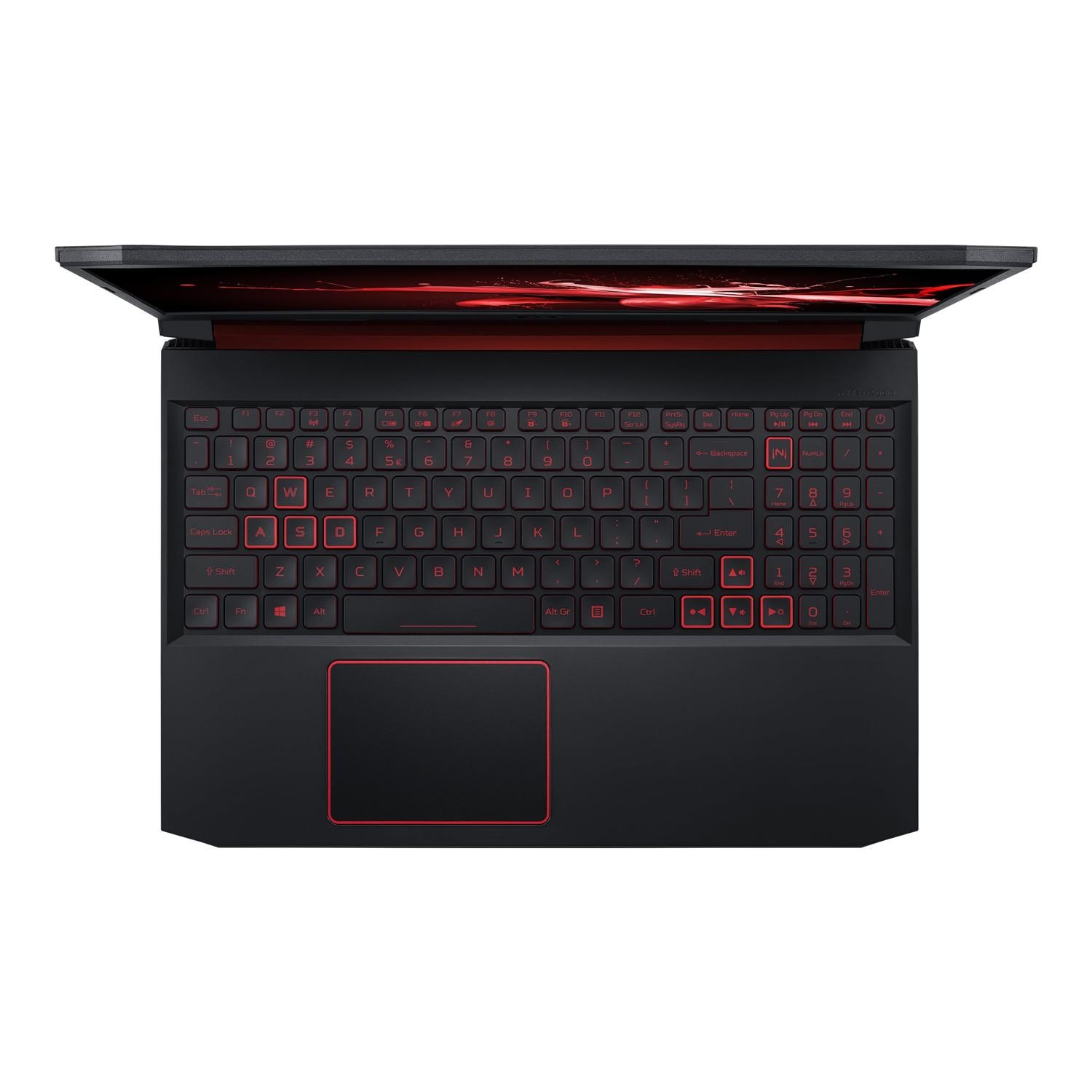 Acer Nitro 5 AN515-54 UK Layout Gaming Laptop Keyboard - Black With Red Backlighting