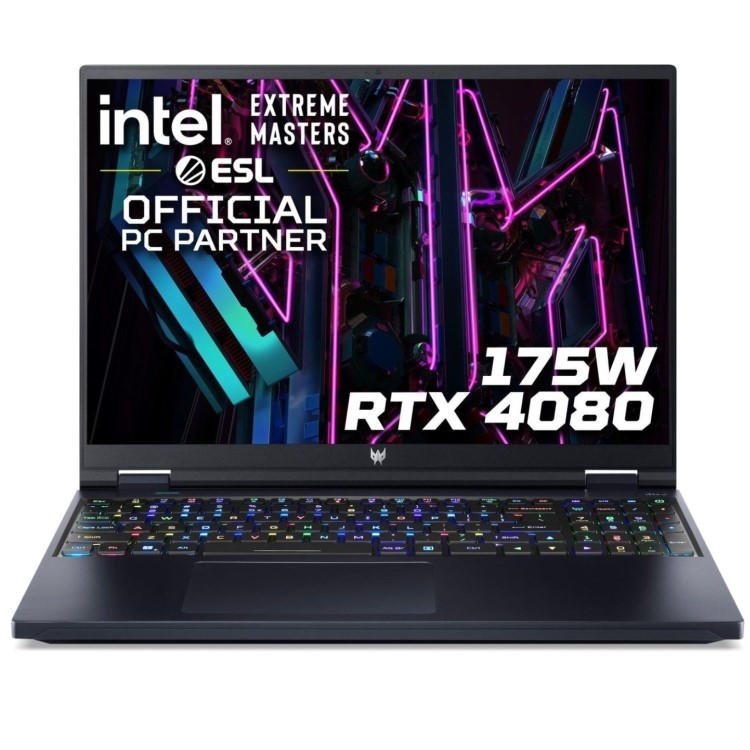 Refurbished Acer Predator Helios 16 Intel Core i9 32GB RAM 1TB SSD RTX 4080 240Hz 16 Inch Windows 11 Gaming Laptop