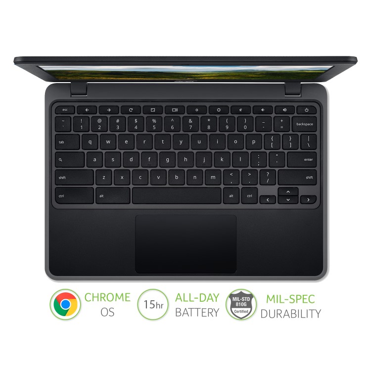Refurbished Acer 311 C722-K200 MediaTek MT8183 4GB 32GB eMMC 11.6 Inch Chromebook