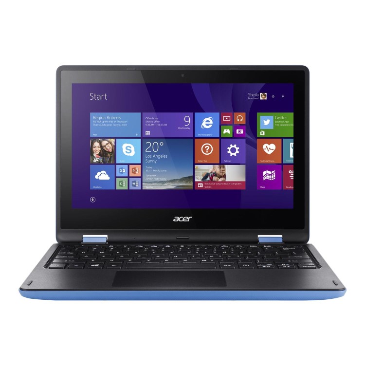 Refurbished Acer Aspire R11 Intel Celeron N3050 4GB 32GB 11.6 Inch Windows 10 Touchscreen Convertible Laptop in Blue