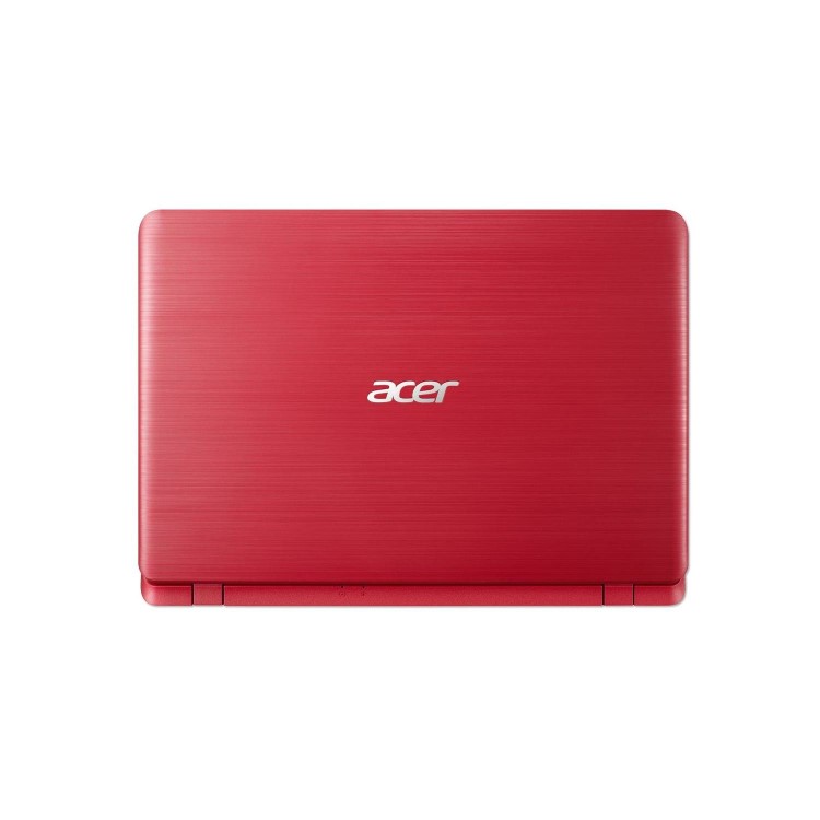 Refurbished Acer Aspire 1 Intel Celeron N4000 2GB 32GB 11.6 Inch Windows 10 Laptop in red 