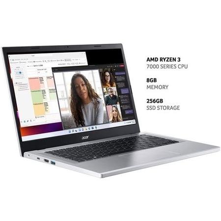 Refurbished Acer Aspire 3 AMD Ryzen 3 7320U 8GB 256GB SSD 14 Inch Windows 11 Laptop