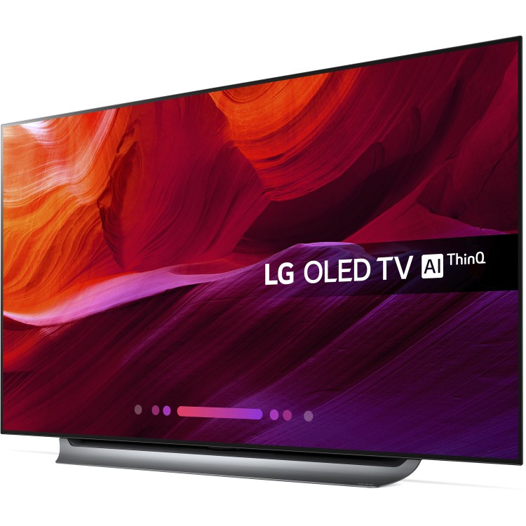 Refurbished LG C8 Series 65" 4K Ultra HD with HDR10 OLED Freeview HD Smart TV Without Stand