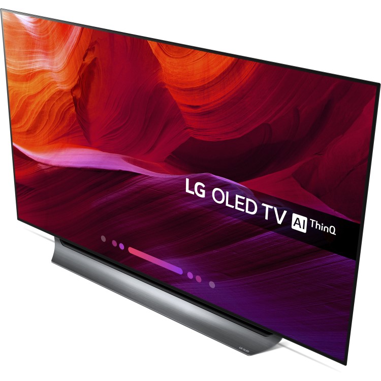 Refurbished LG C8 Series 65" 4K Ultra HD with HDR10 OLED Freeview HD Smart TV Without Stand