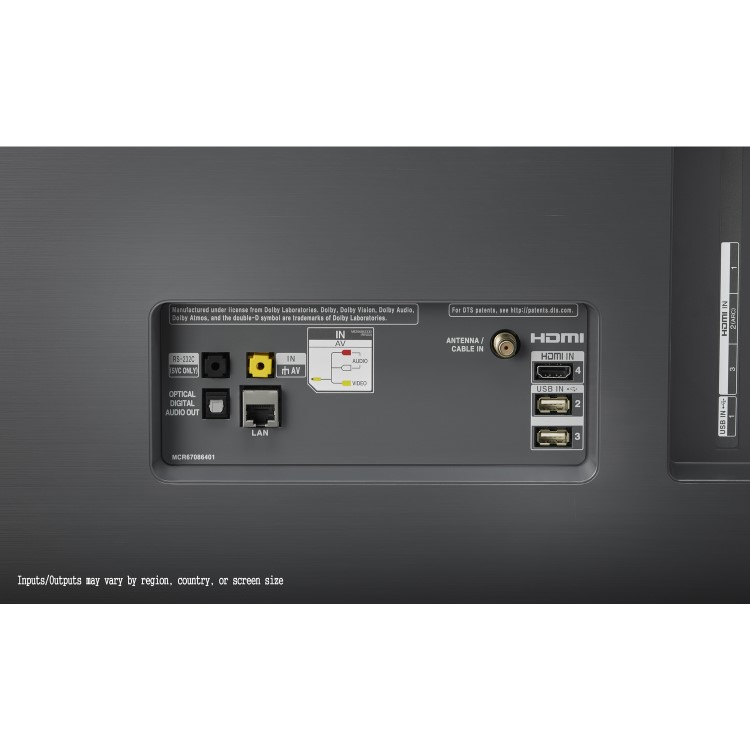Refurbished LG C8 Series 65" 4K Ultra HD with HDR10 OLED Freeview HD Smart TV Without Stand