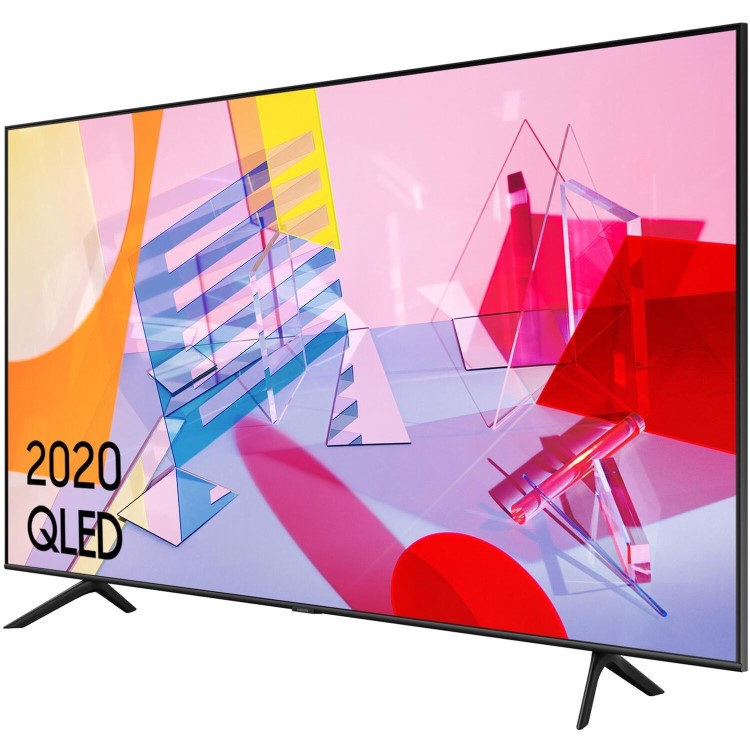 Samsung QE50Q60TAUXXU 50" 4K Ultra HD HDR10+ Smart QLED TV with Adaptive Sound