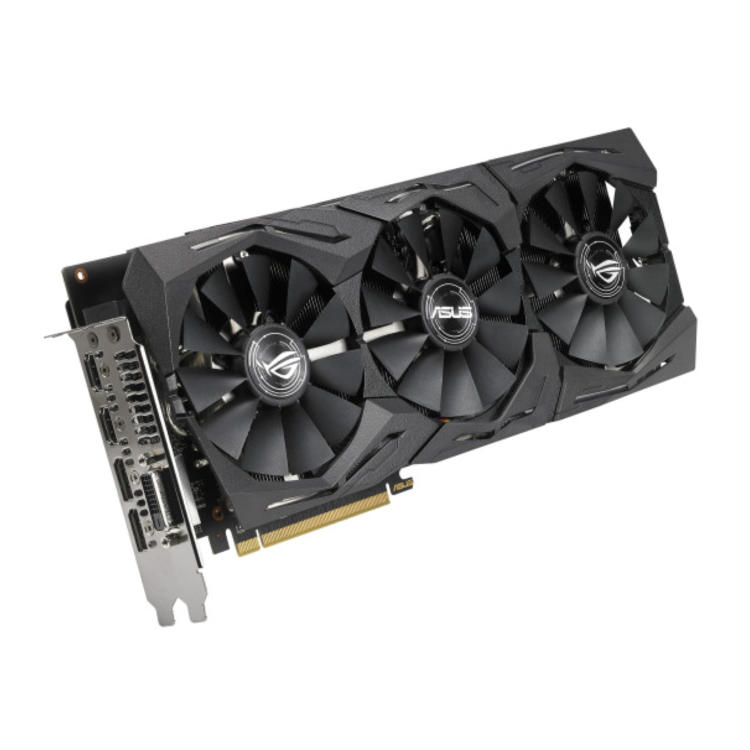 Box Opened ASUS ROG STRIX Radeon RX 580 OC 8GB GDDR5 Graphics Card