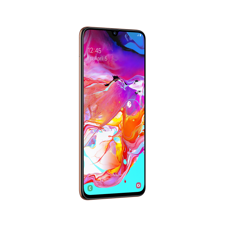 Samsung Galaxy A70 Coral 6.7" 128GB 4G Dual SIM Unlocked & SIM Free