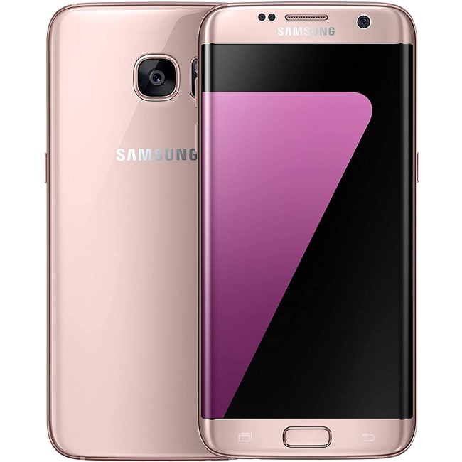 Refurbished Samsung Galaxy S7 Edge Pink Gold 5.5" 32GB 4G Unlocked & SIM Free