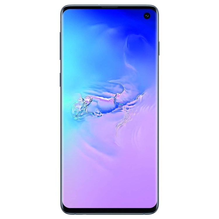 Refurbished Samsung Galaxy S10 Prism Blue 6.1" 128GB 4G Dual SIM Unlocked & SIM Free Smartphone