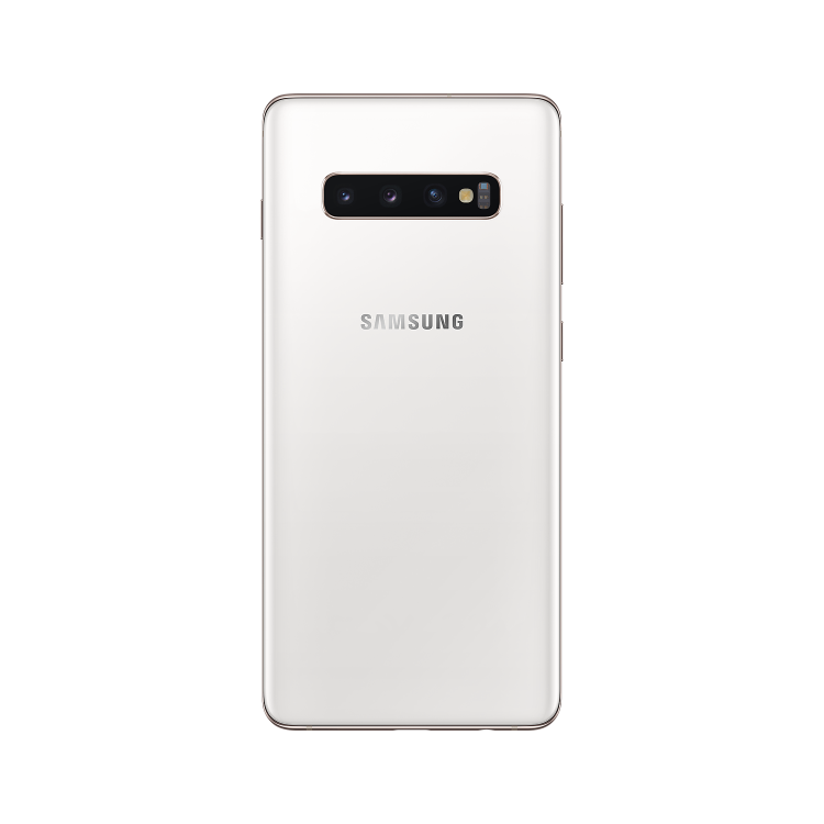 Refurbished Samsung Galaxy S10 Plus Ceramic White 6.4" 512GB 4G Unlocked & SIM Free Smartphone