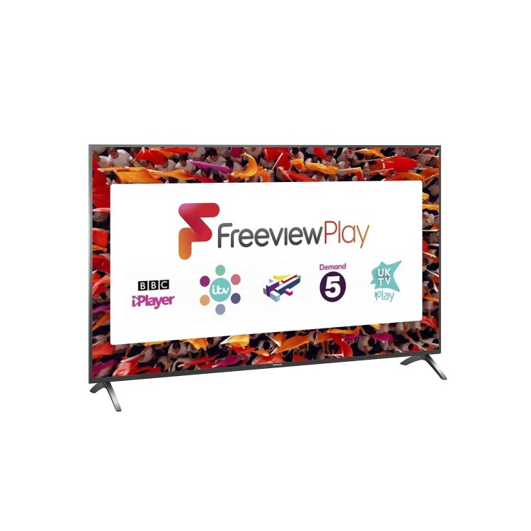 Refurbished Panasonic 49" 4K Ultra HD with HDR10+ LED Freeview Play Smart TV without Stand