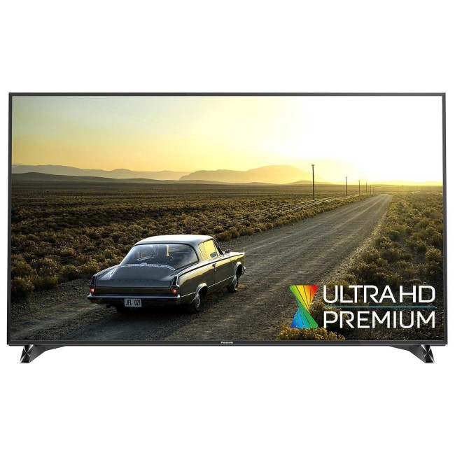 Refurbished Panasonic 58" LED HDR 4K Ultra HD 3D Smart TV, 58" With Freeview Play