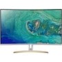 Refurbished ACER ED323QURwidpx Quad HD Curved VA LCD 31.5 Inch Monitor in White & Gold