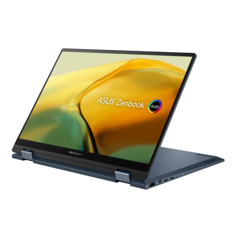 Refurbished ASUS ZenBook 14 Flip Intel Core i7 16GB RAM 512GB SSD 14 Inch Windows 11 Convertible Laptop