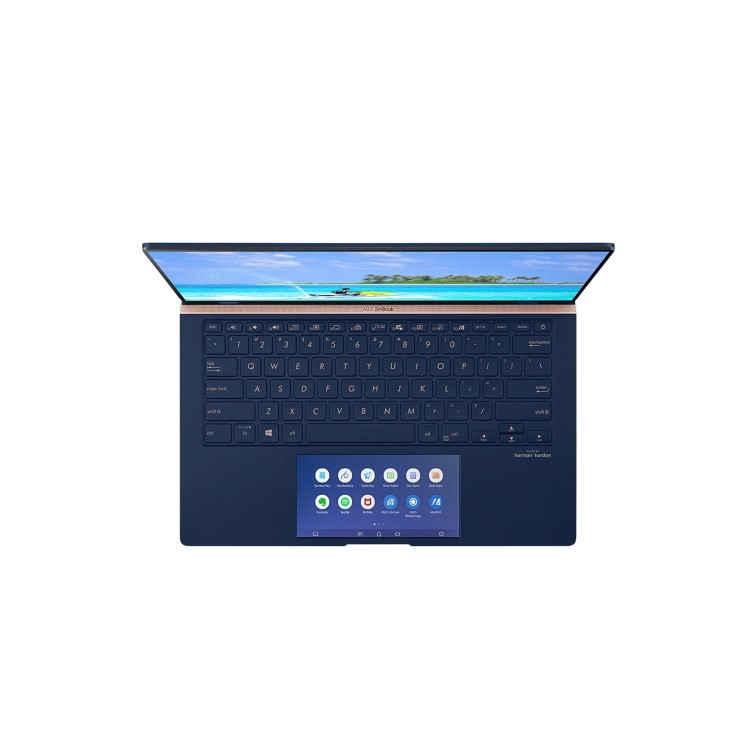 Refurbished Asus ZenBook UX434FAC Core i5-10210U 8GB 16GB Intel Optane 256GB 14 Inch Touchscreen Windows 10 Laptop