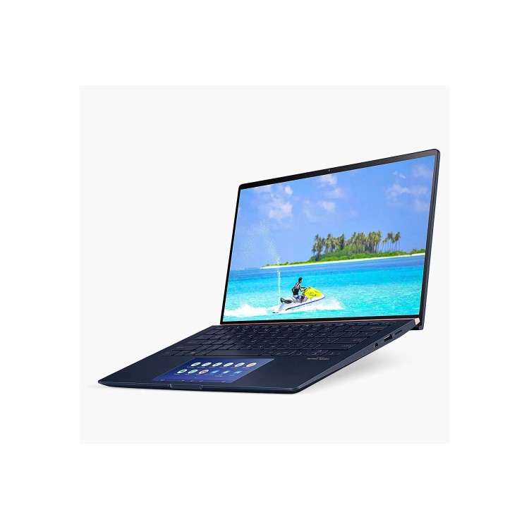 Refurbished Asus ZenBook UX434FAC Core i5-10210U 8GB 16GB Intel Optane 256GB 14 Inch Touchscreen Windows 10 Laptop