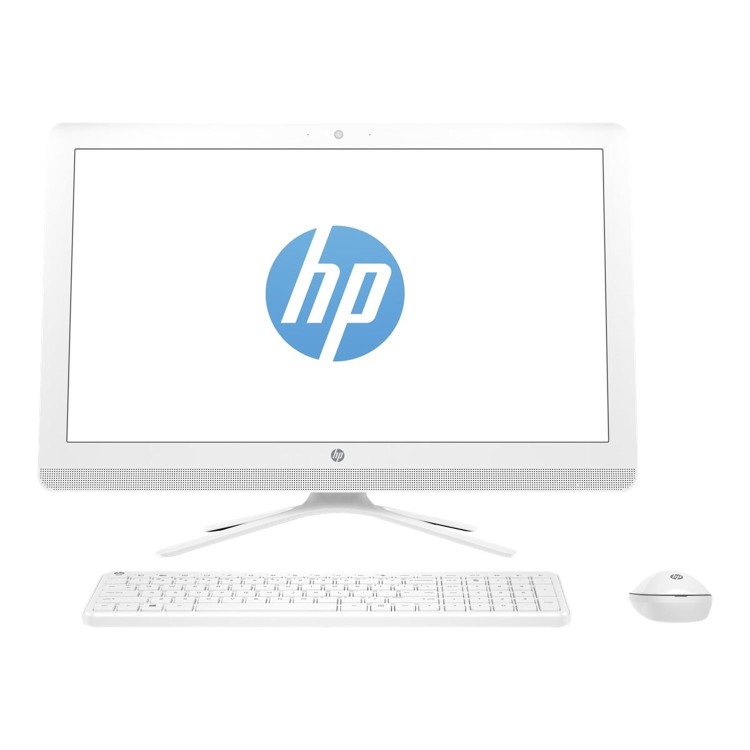 Refurbished HP 24-g080na 24" AMD A8-7410 8GB 1TB DVD-RW Windows 10 All in One PC in White