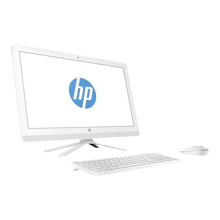 Refurbished HP 24-g080na 24" AMD A8-7410 8GB 1TB DVD-RW Windows 10 All in One PC in White