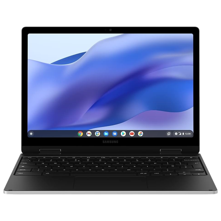 Refurbished Samsung Galaxy 2 360 Intel Celeron N4500 4GB RAM 128GB SSD 12.4 Inch Touchscreen Convertible Chromebook
