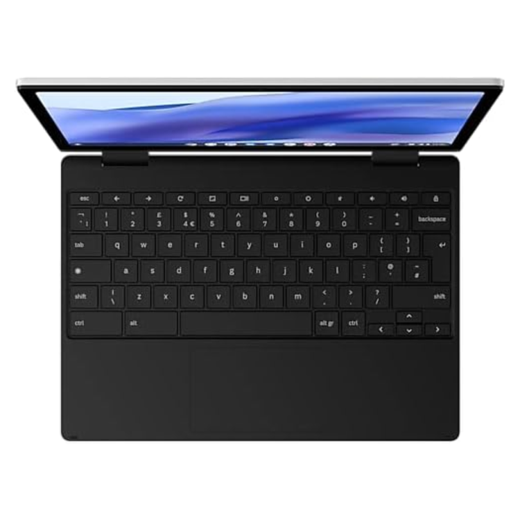 Refurbished Samsung Galaxy 2 360 Intel Celeron N4500 4GB RAM 128GB SSD 12.4 Inch Touchscreen Convertible Chromebook