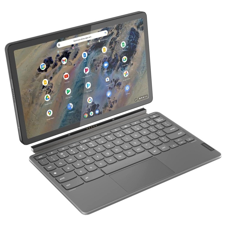Refurbished Lenovo IdeaPad Duet MediaTek P60T 4GB 128GB 10.1 Inch Convertible Chromebook