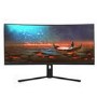 A2 GRADED - Refurbished electriQ C series 34" WQHD QLED HDR 1500R 144Hz Curved Monitor