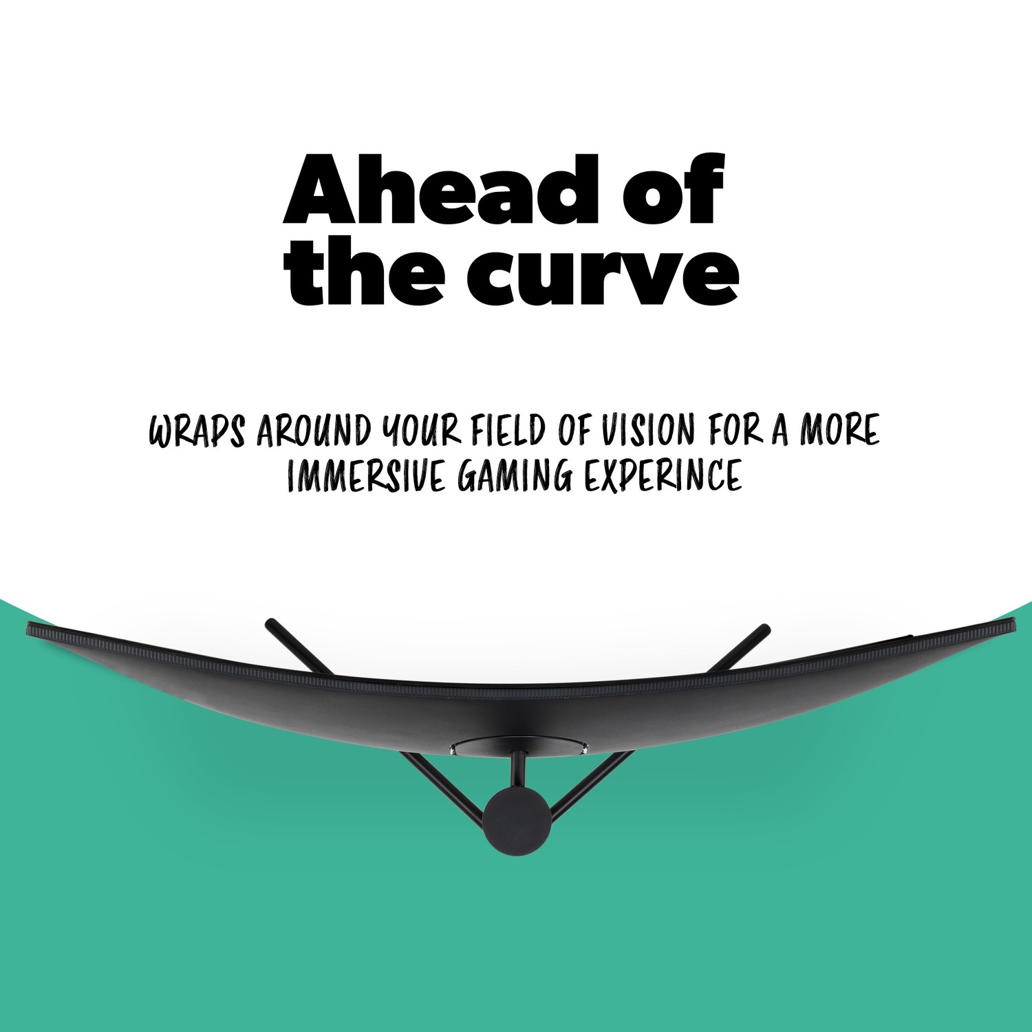 Refurbished electriQ C series 34" WQHD QLED HDR 1500R 144Hz Curved