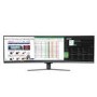Refurbished electriQ 49" VA QLED Super UltraWide 144Hz FreeSync Curved Monitor
