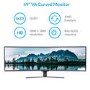 Refurbished electriQ 49" Double FHD HDR QLED Super UltraWide FreeSync Curved Monitor