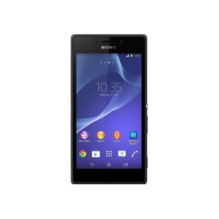 Grade B Sony Xperia M2 Black 4.8" 8GB 4G Unlocked & SIM Free
