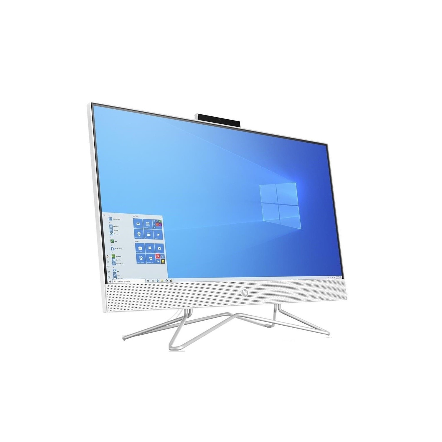 PC Tout-en-Un HP 24-cb0115nf - Écran 23,8" FHD - Intel Pentium J5040, 8 Go RAM, 512 Go SSD - Windows 11 + Clavier Et Souris