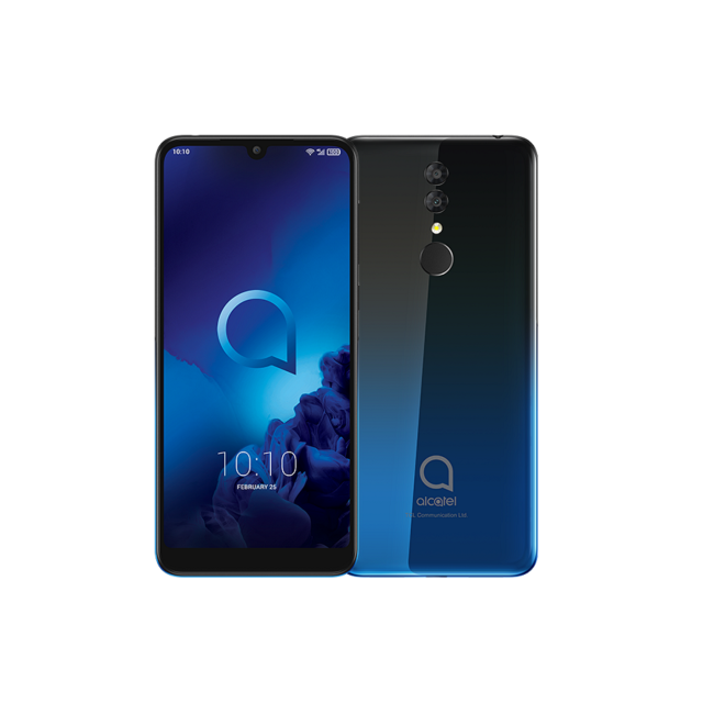 Grade A2 Alcatel 3 2019 Black & Blue 5.9" 32GB 4G Unlocked & SIM Free