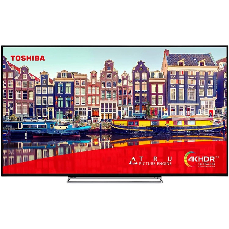 Refurbished Toshiba 55" 4K Ultra HD with HDR LED Freeview Play Smart TV