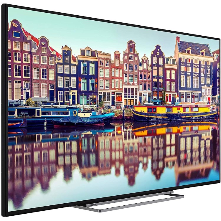 Refurbished Toshiba 55" 4K Ultra HD with HDR LED Freeview Play Smart TV