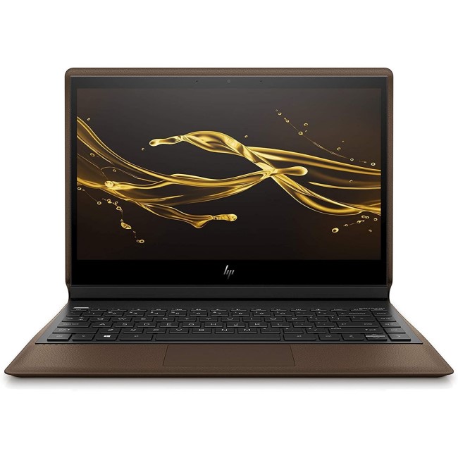 Refurbished HP Spectre Folio 13-ak0000sa Core i7-8500Y 8GB 256GB 13.3 Inch Touchscreen Windows 10 Laptop in Brown Leather