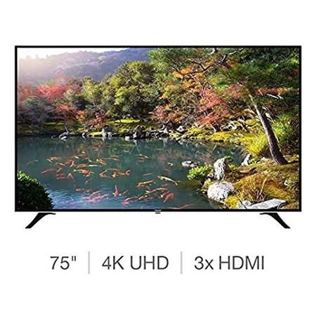 Refurbished Toshiba 75" 4K Ultra HD with HDR LED10 Freeview Play Smart TV without Stand