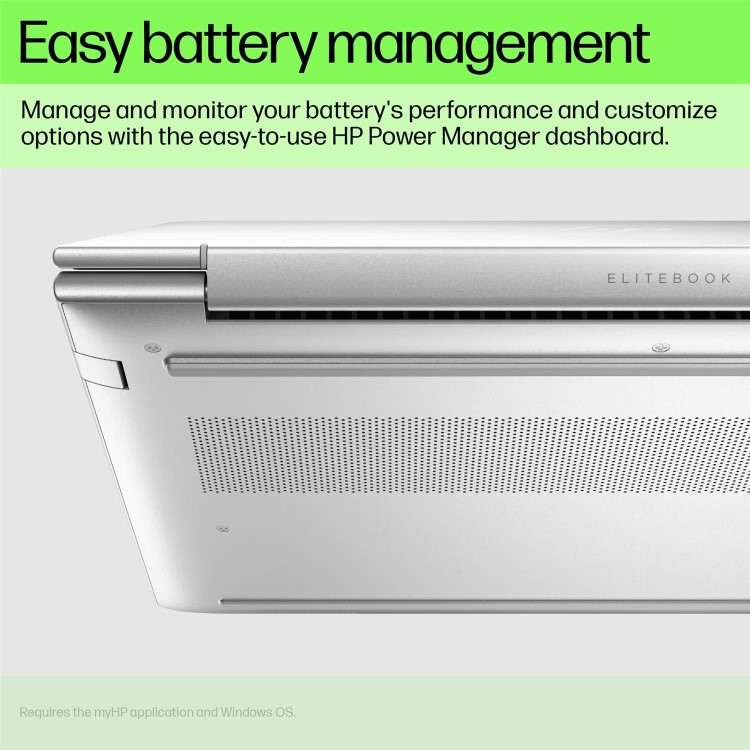 Hewlett Packard HP EliteBook 660 G11 Intel Core Ultra 5 125U Laptop 40.6 cm 16" WUXGA 16 GB DDR5-SDRAM 512 GB SSD Wi-Fi 6E 802.11ax Windows 11 Pro AI PC Silver