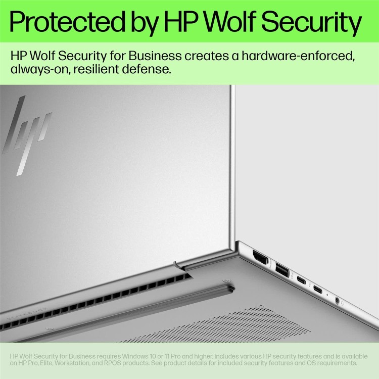 Hewlett Packard HP EliteBook 660 G11 Intel Core Ultra 5 125U Laptop 40.6 cm 16" WUXGA 16 GB DDR5-SDRAM 512 GB SSD Wi-Fi 6E 802.11ax Windows 11 Pro AI PC Silver