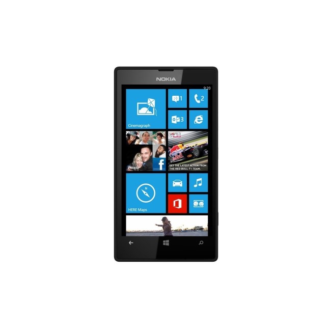 Grade C Nokia Lumia 520 Black 4.0" 8GB 4G Unlocked & SIM Free