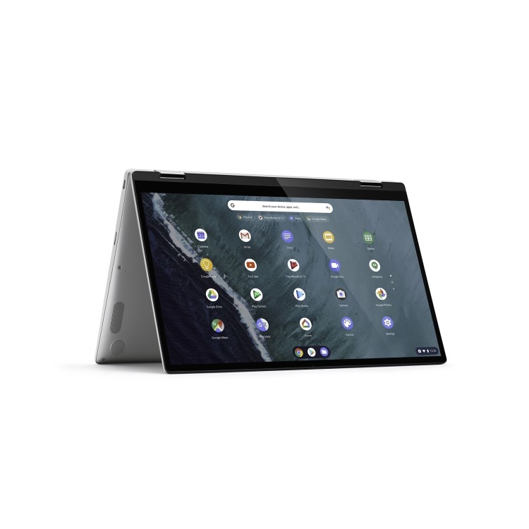 Refurbished Asus Flip C434TA Core M3-8100Y 4GB 128GB 14 Inch Convertible Chromebook in Silver
