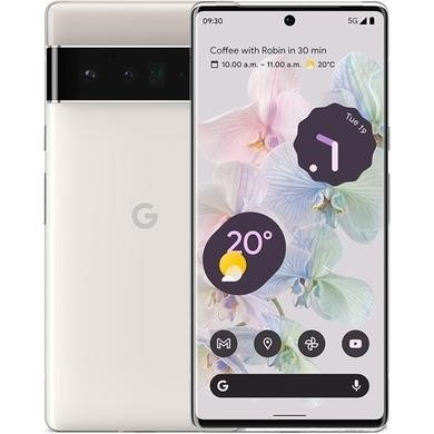 Refurbished Google Pixel 6 Pro 128GB 5G SIM Free Smartphone - Cloudy White