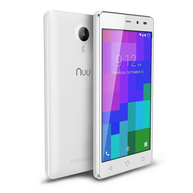 NUU A3L White 5" 8GB 4G Dual SIM Unlocked & SIM Free