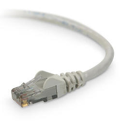 Belkin 15m Cat6 Snagless STP Patch Cable - Grey