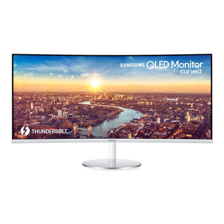 Samsung 34" 2K QHD 100Hz Thunderbolt 3 Curved QLED Monitor
